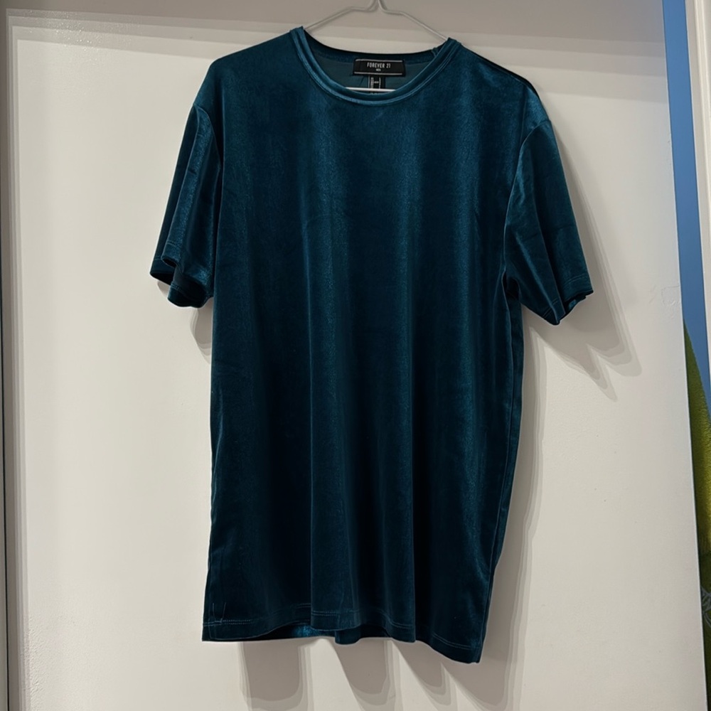 Velvet textured tshirt